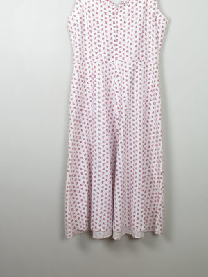 Vintage Summer Dress L - The Harlequin