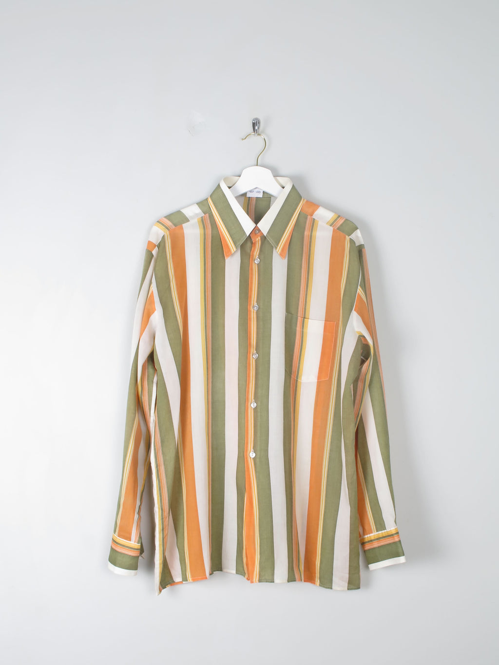 Men's Striped Vintage Shirt XL