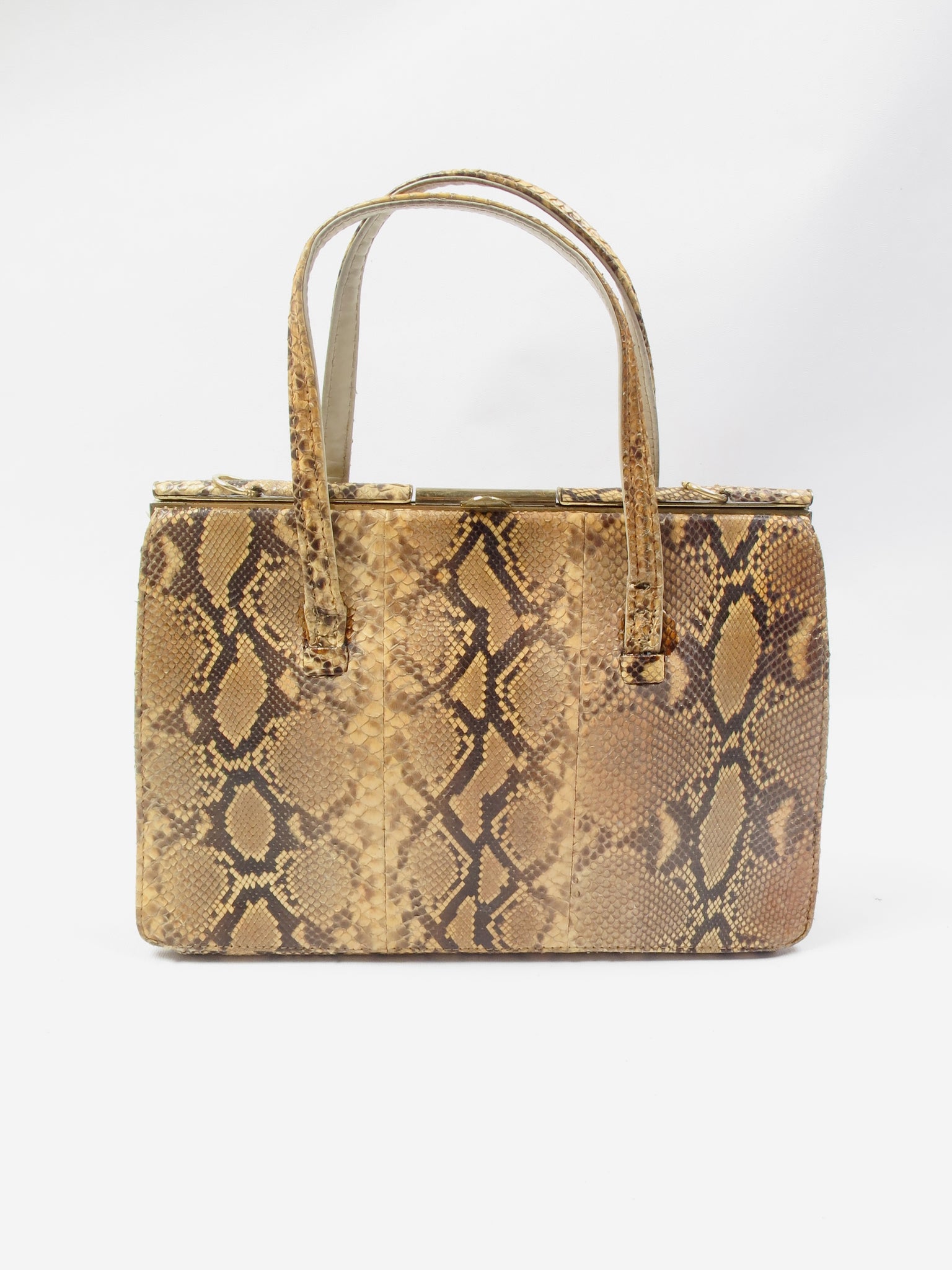 Vintage Beverly Snakeskin Bag