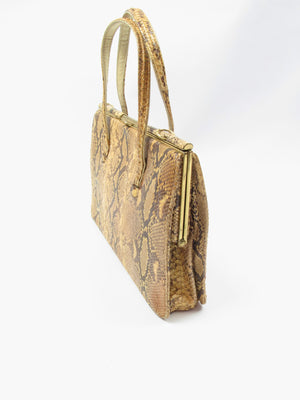 Vintage Beverly Snakeskin Bag