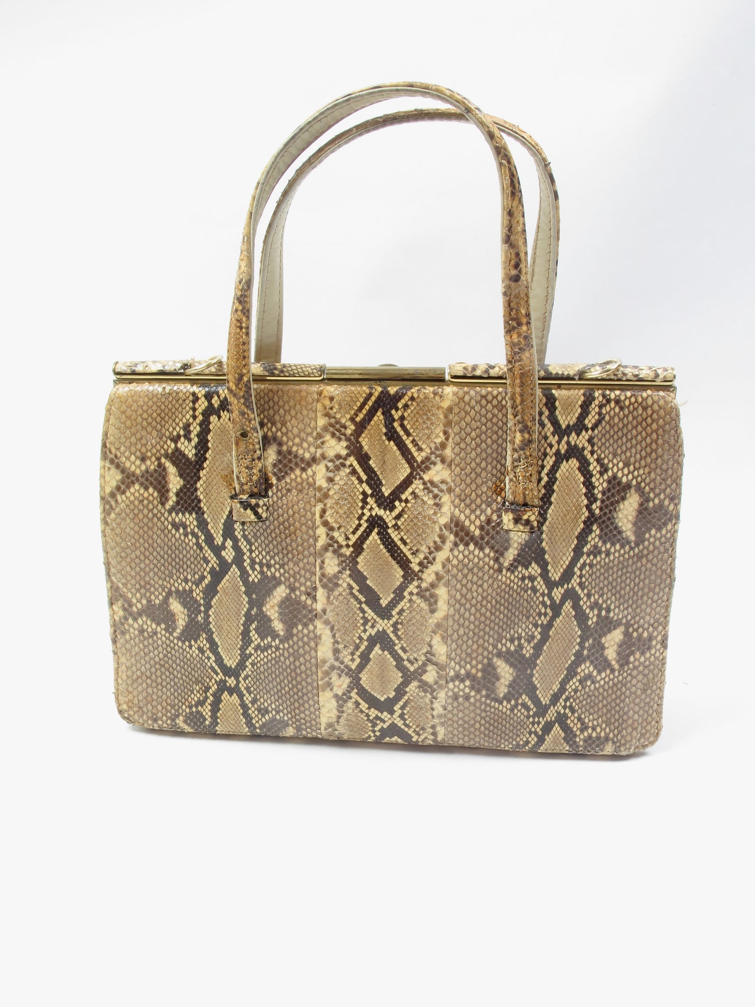 Vintage Beverly Snakeskin Bag