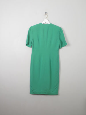 Vintage Green Button Down Dress XS - The Harlequin