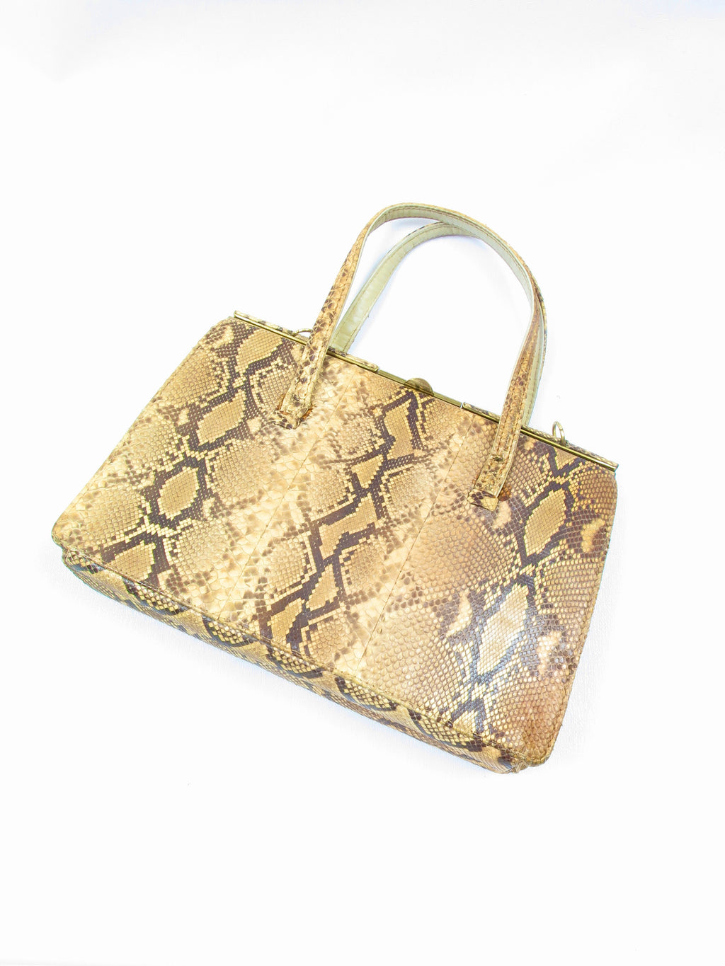 Vintage Beverly Snakeskin Bag