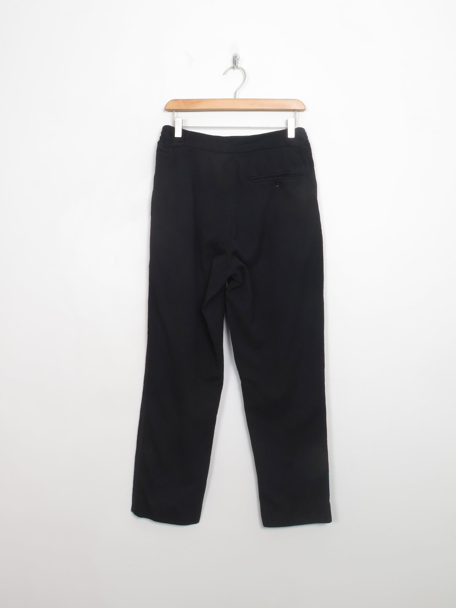 Men's Vintage Black Tux Trousers 28/28