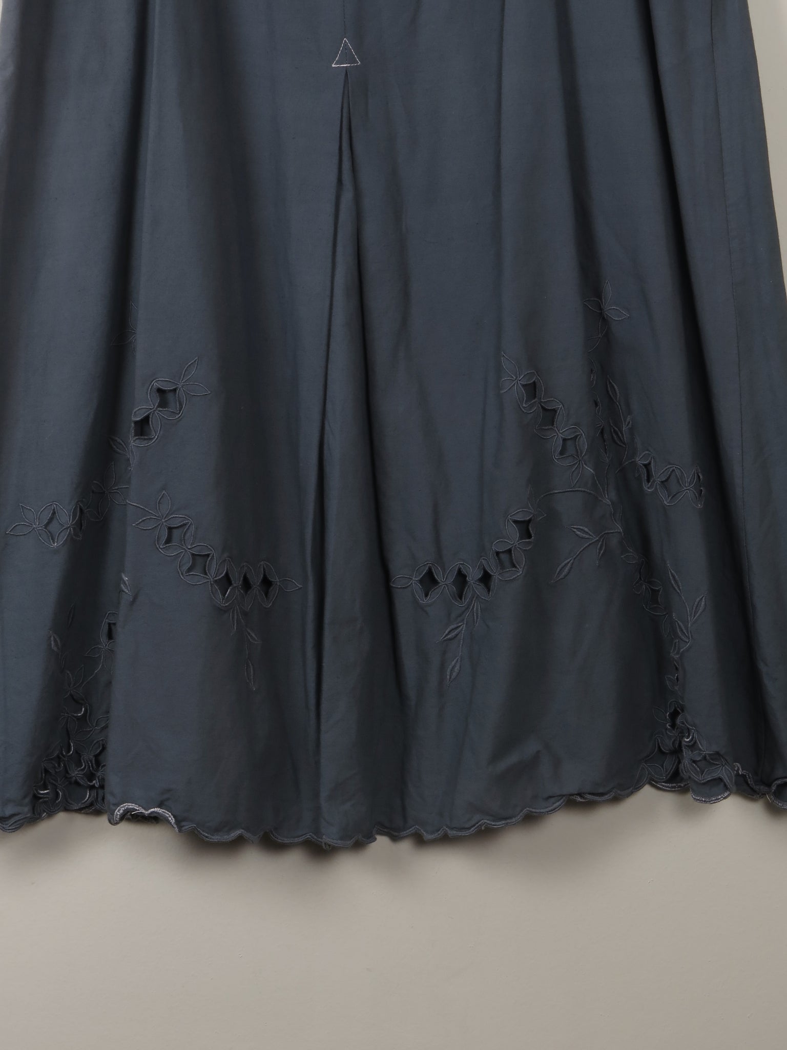 Vintage Charcoal Black Skirt L/XL - The Harlequin