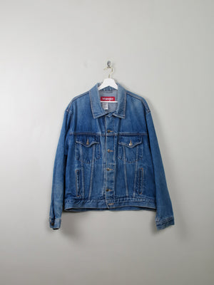 Men's Vintage Wrangler Hero Denim Jacket L/XL - The Harlequin