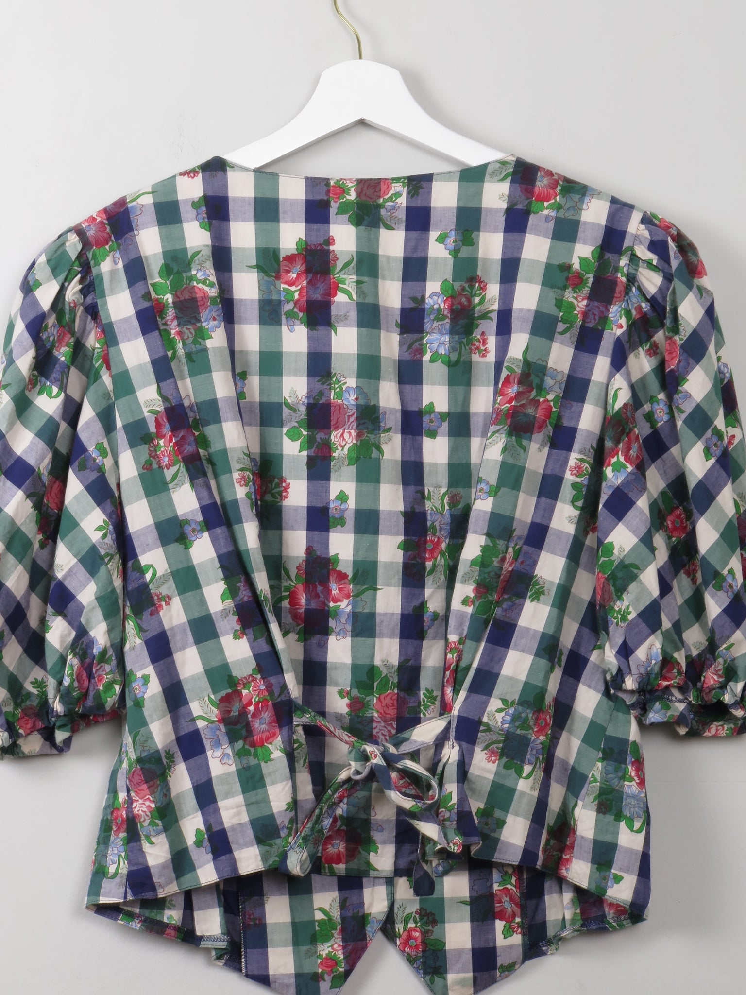 Women's Vintage Austrian  Blouse XL - The Harlequin