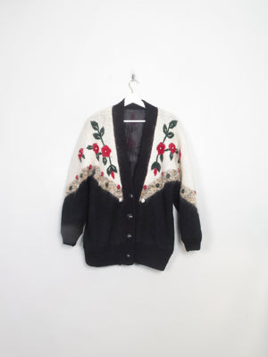 Women's Vintage Mohair 80s Cardigan S/M