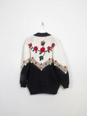 Women's Vintage Mohair 80s Cardigan S/M