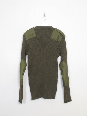 Men's Vintage Green Army Jumper L/XL