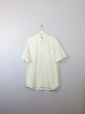 Men's Vintage Yellow Lacoste Shirt L/XL - The Harlequin