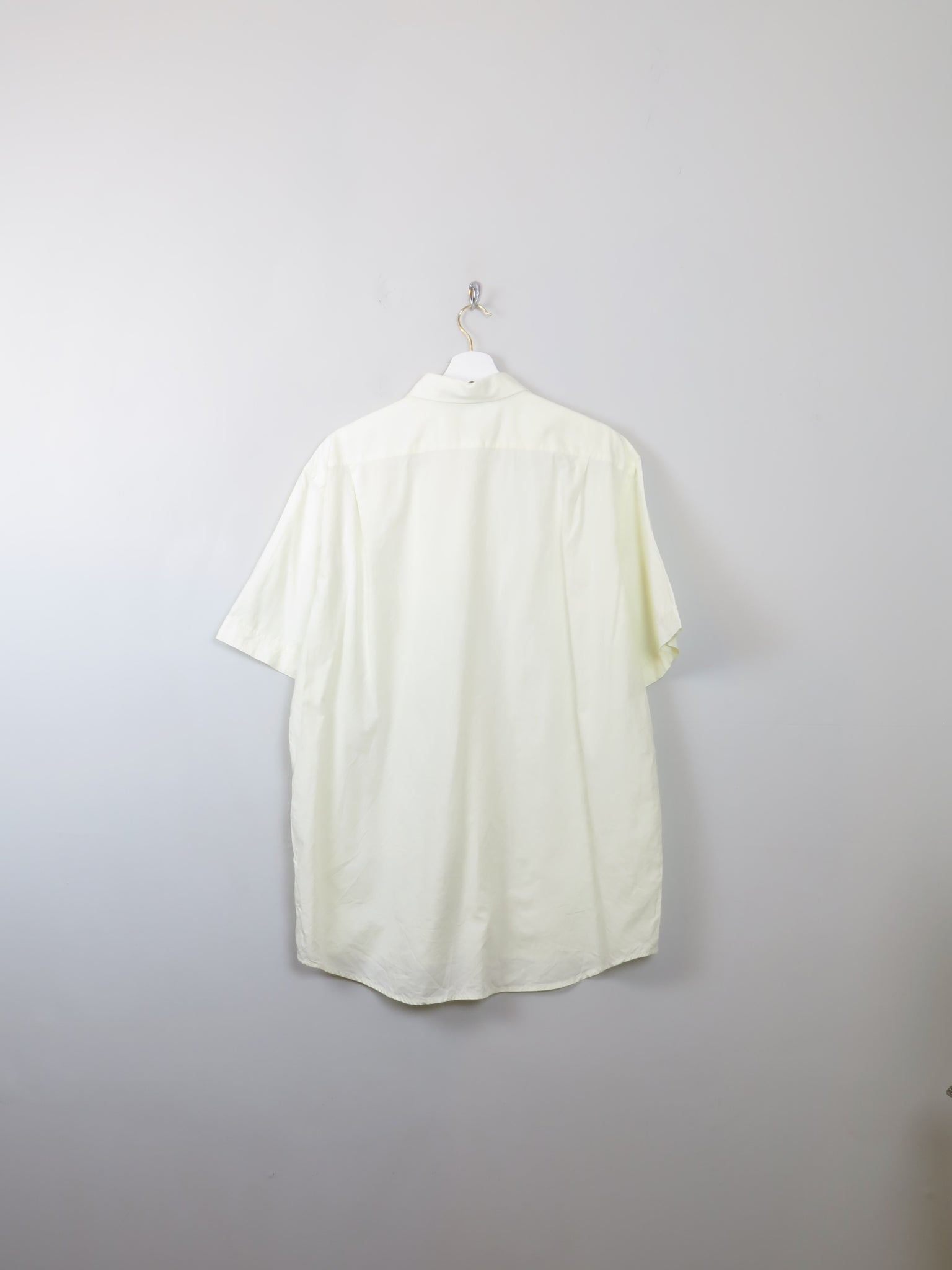 Men's Vintage Yellow Lacoste Shirt L/XL - The Harlequin