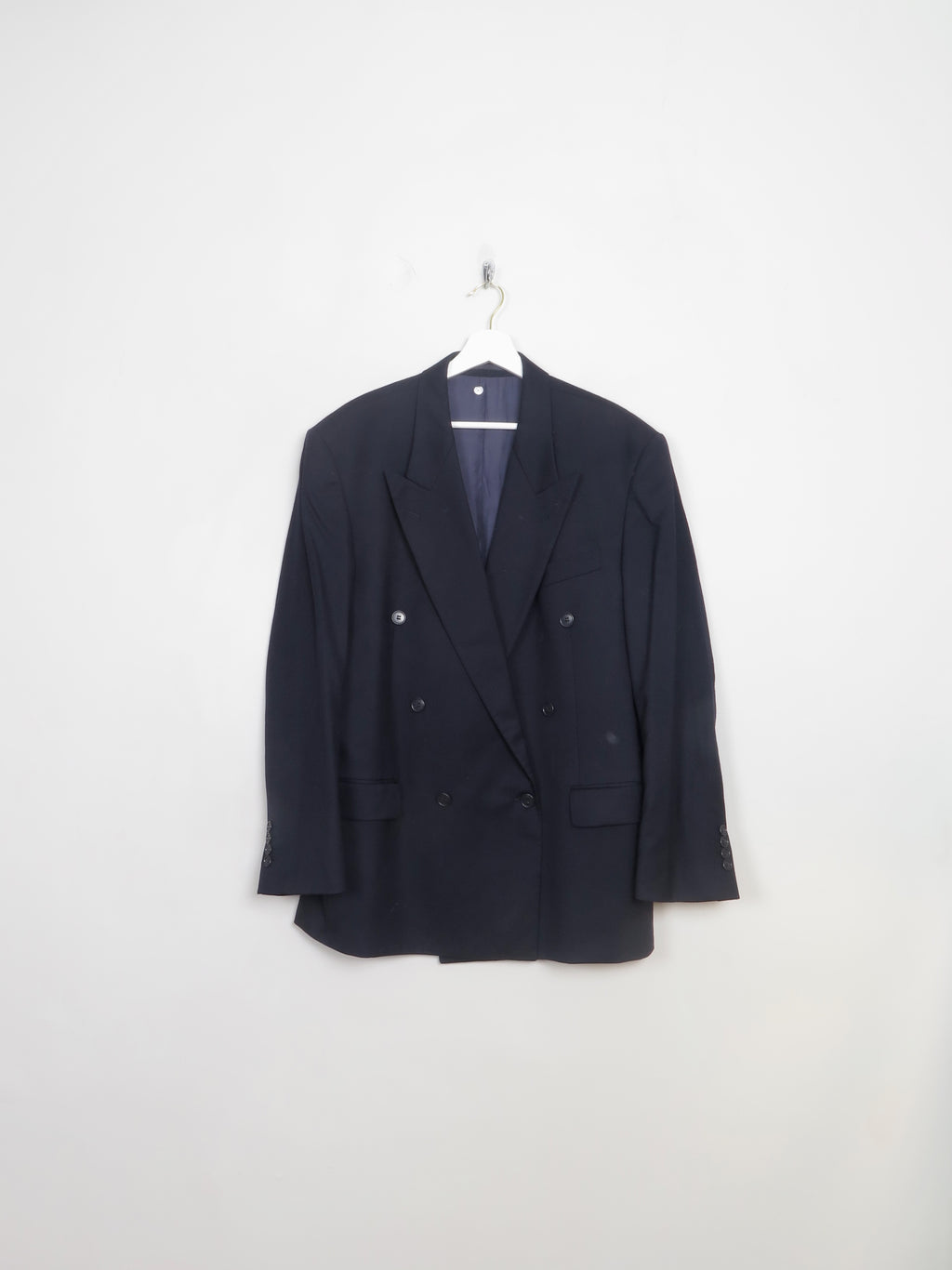 Men's Vintage Navy YSL Unworn Jacket 42" Oversized
