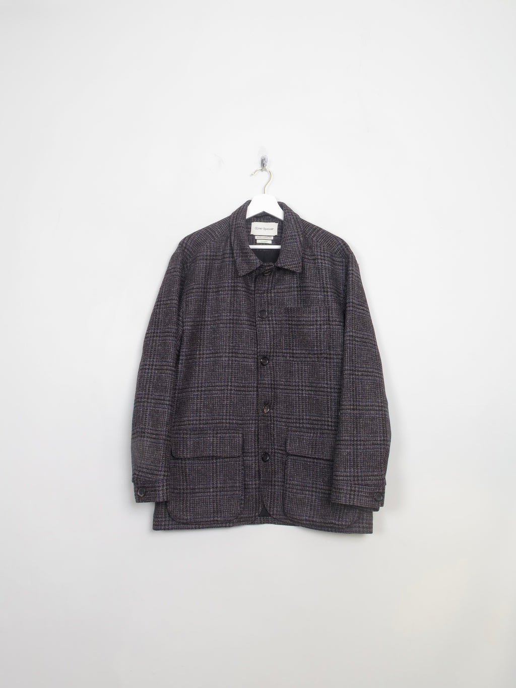 Men's Vintage Style Tweed Oliver Spencer Jacket 42" New
