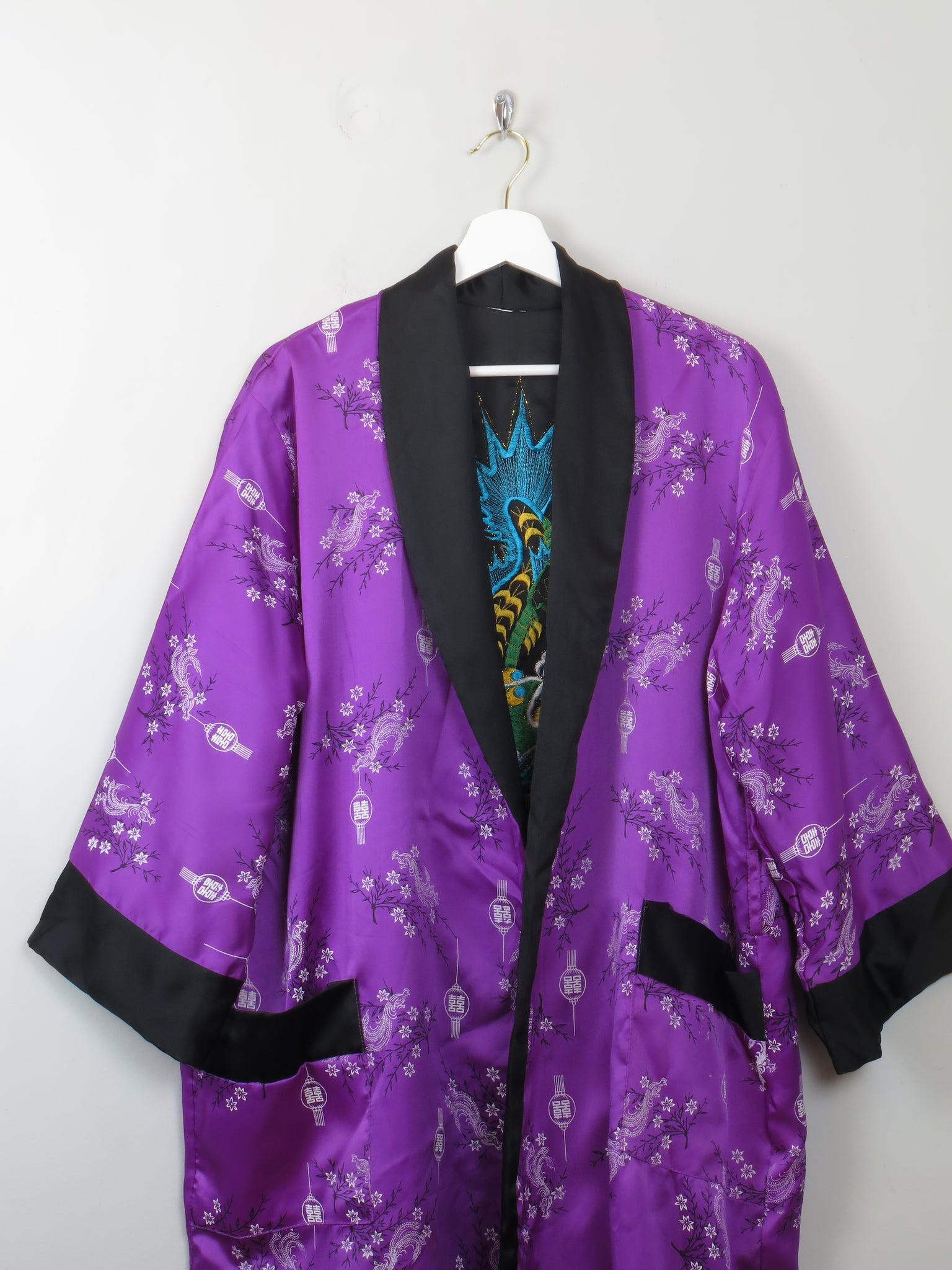 Unisex Vintage Kimono M/L - The Harlequin