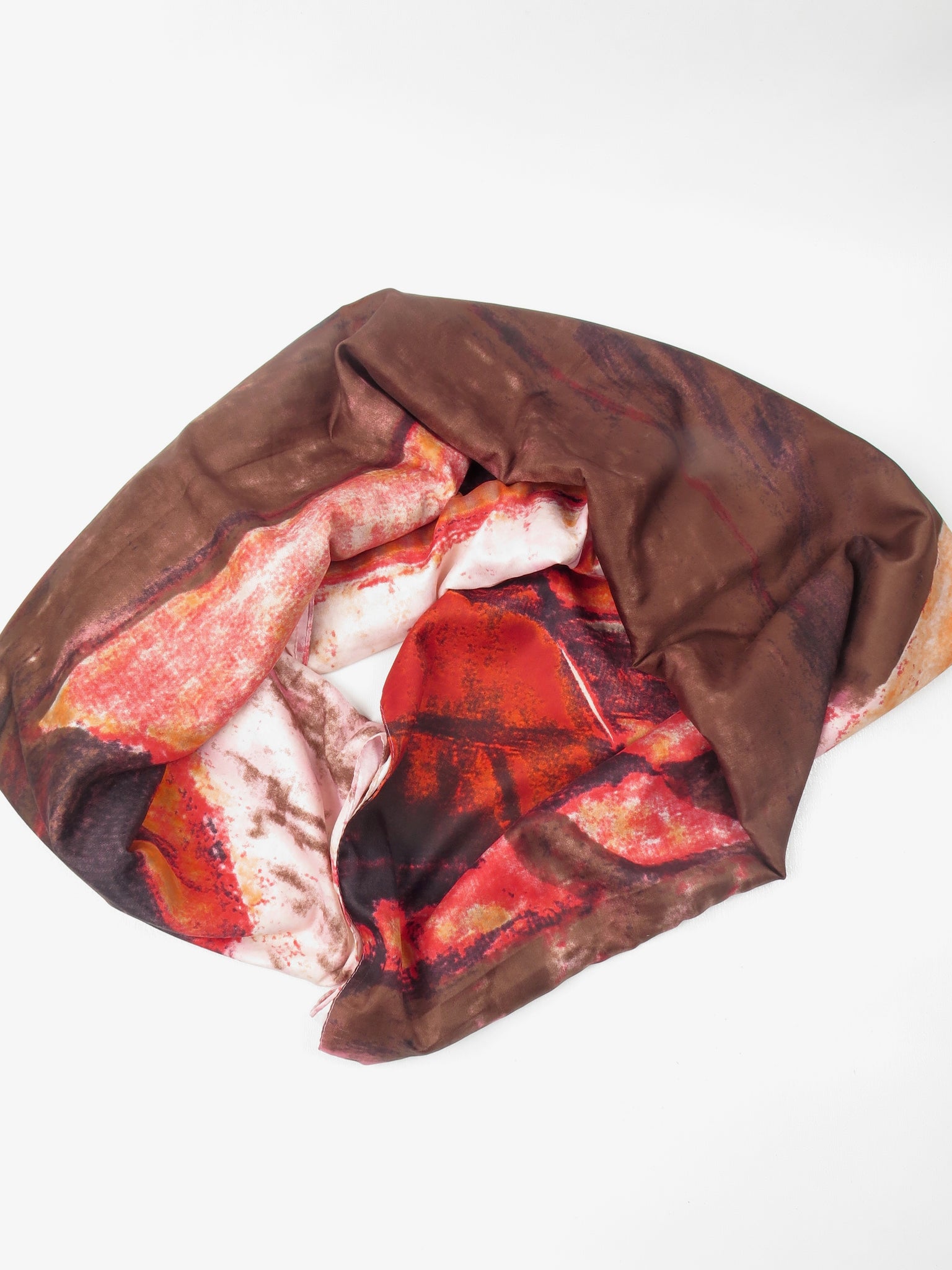 Vintage Style Large Silk Wrap/Scarf