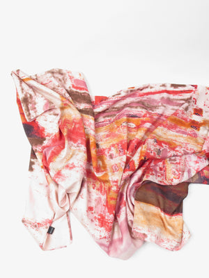 Vintage Style Large Silk Wrap/Scarf