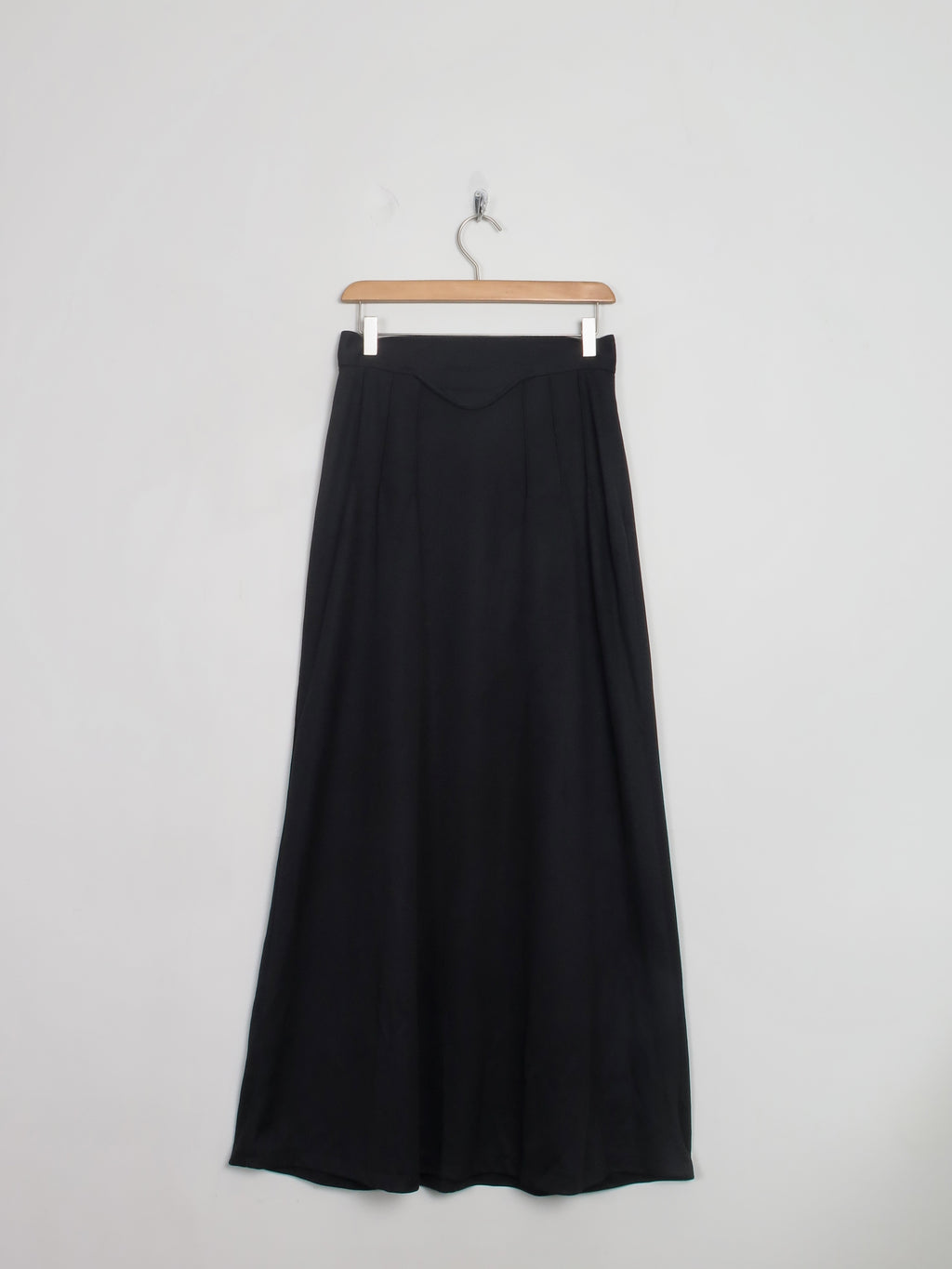 Vintage Black Maxi Skirt S
