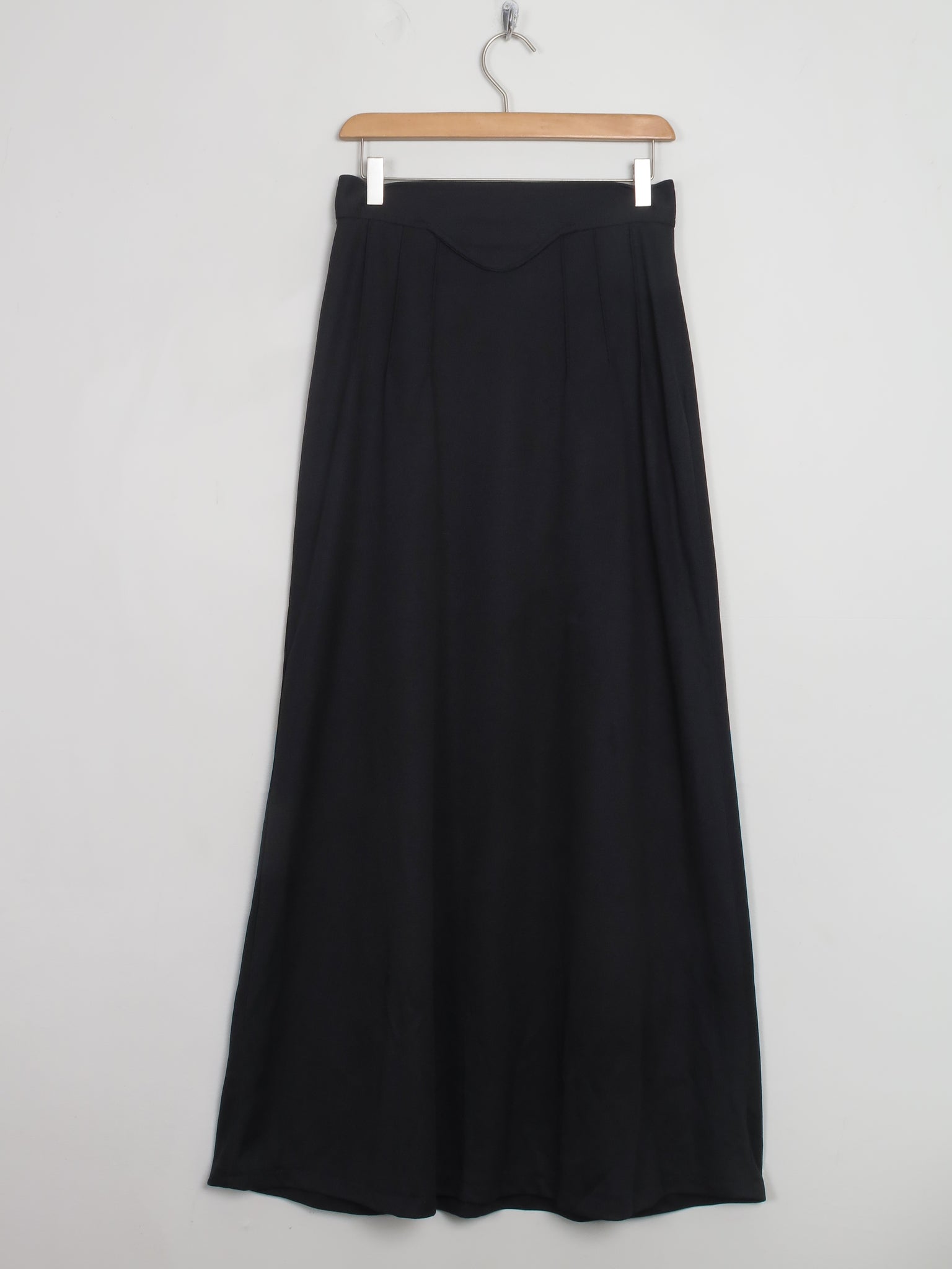 Vintage Black Maxi Skirt S