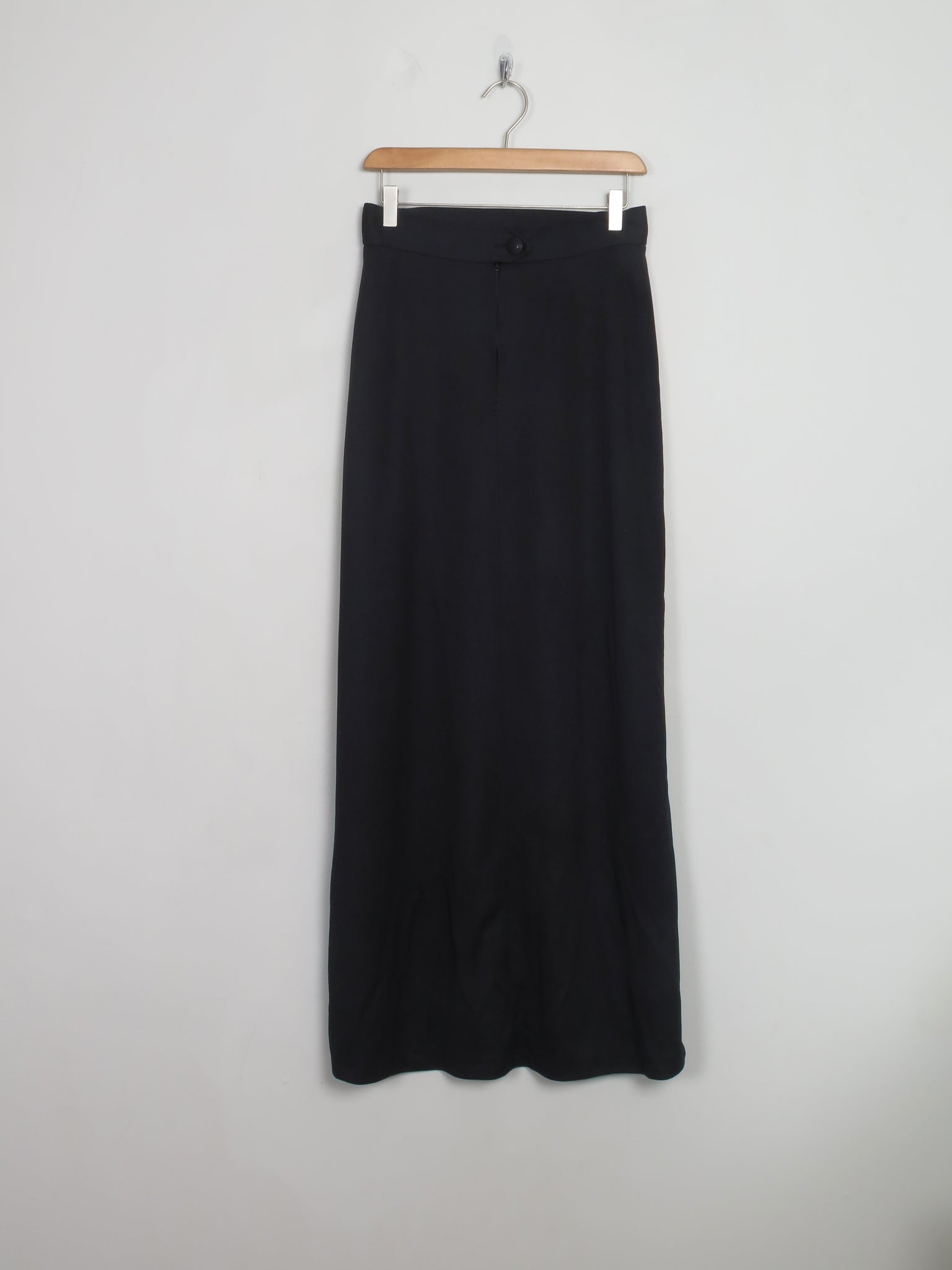Vintage Black Maxi Skirt S