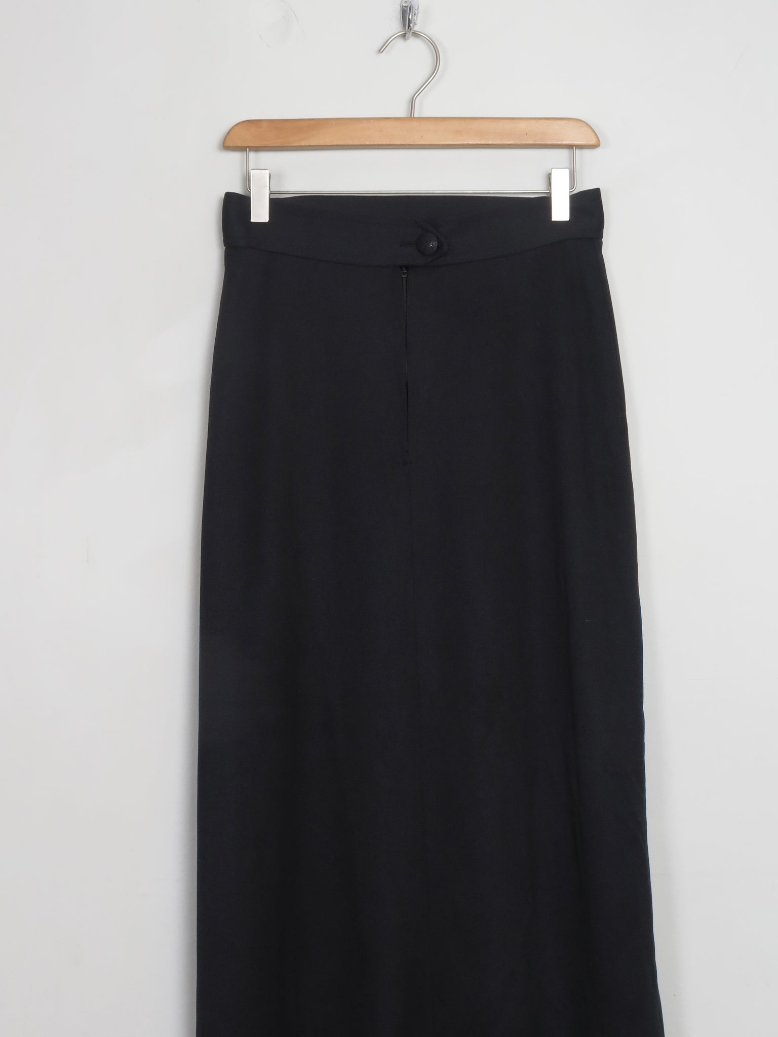 Vintage Black Maxi Skirt S