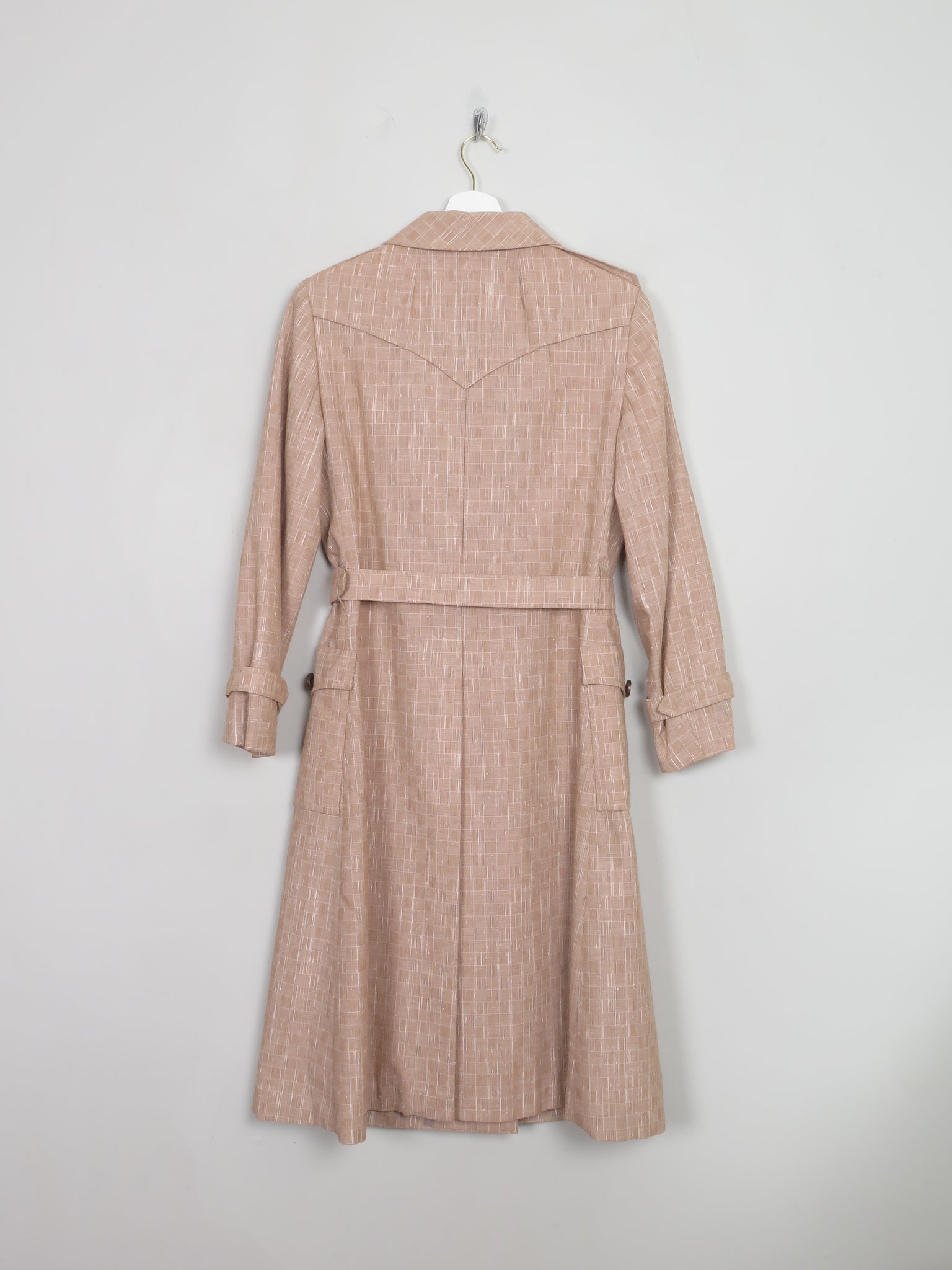 Vintage Thomas Wolfangle Trench Style Coat S