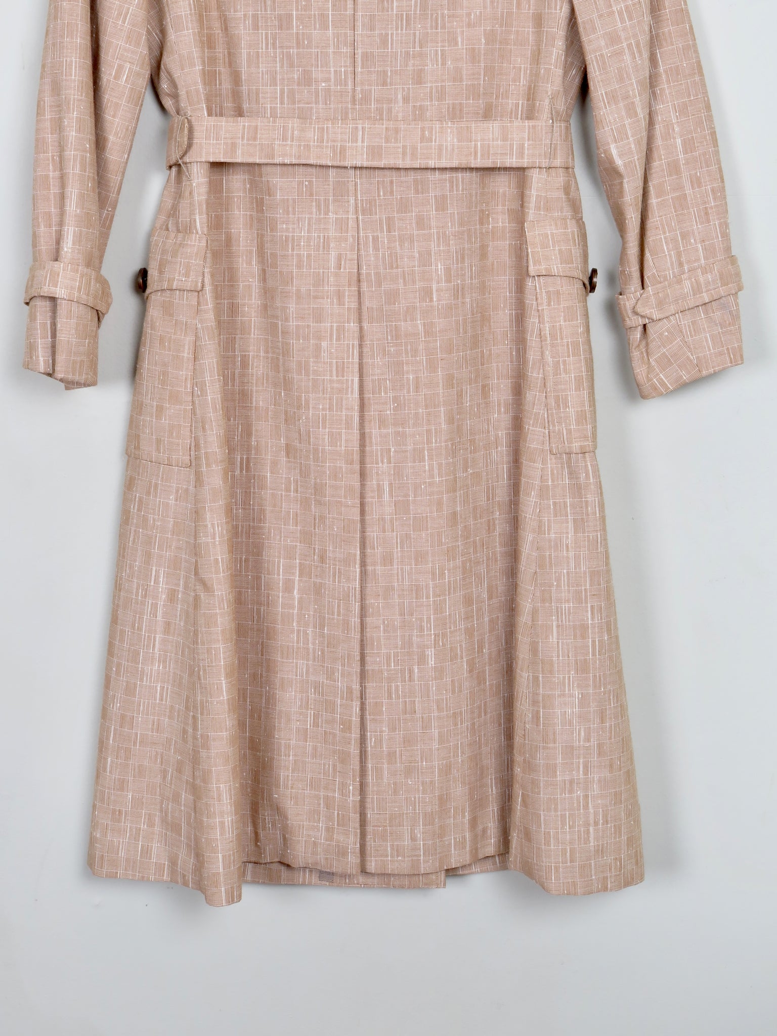 Vintage Thomas Wolfangle Trench Style Coat S