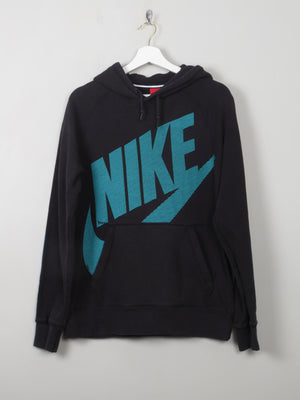 Men's Vintage Nike Spell-Out Hoodie Sweatshirt  M - The Harlequin