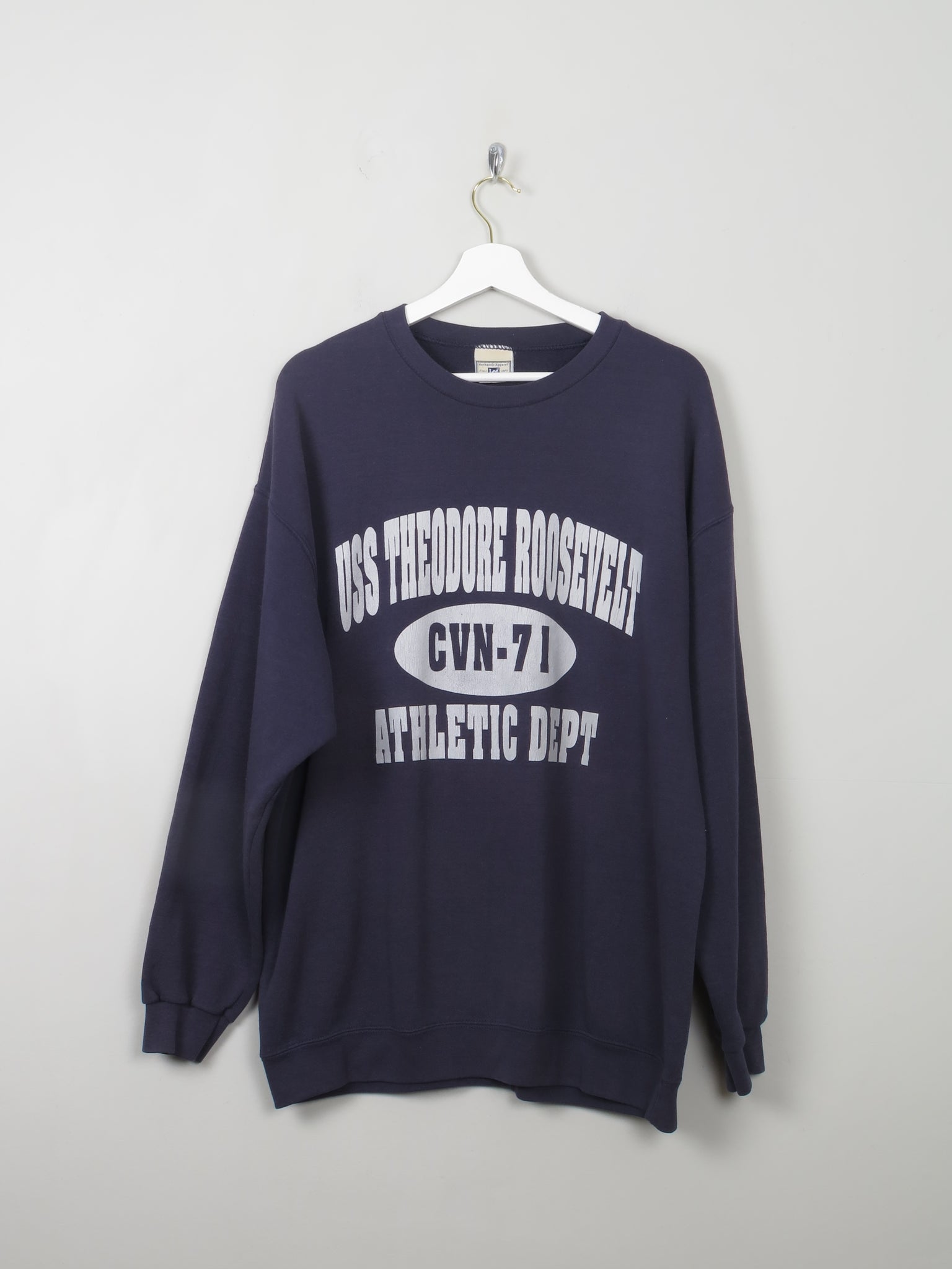 Men s Navy Vintage Lee Sweatshirt XL