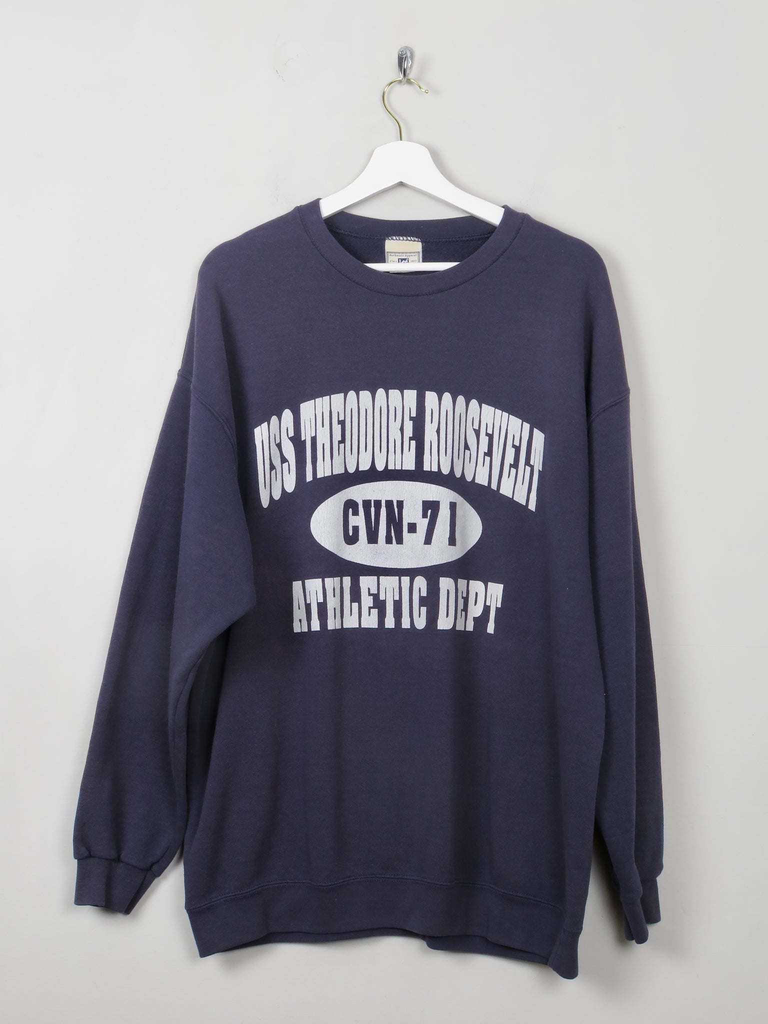 Men's Navy Vintage Lee Sweatshirt XL - The Harlequin