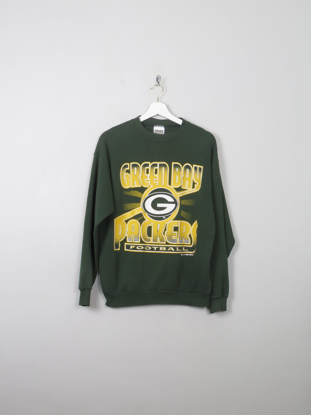 Vintage Green Bay Packers Sweatshirt S - The Harlequin