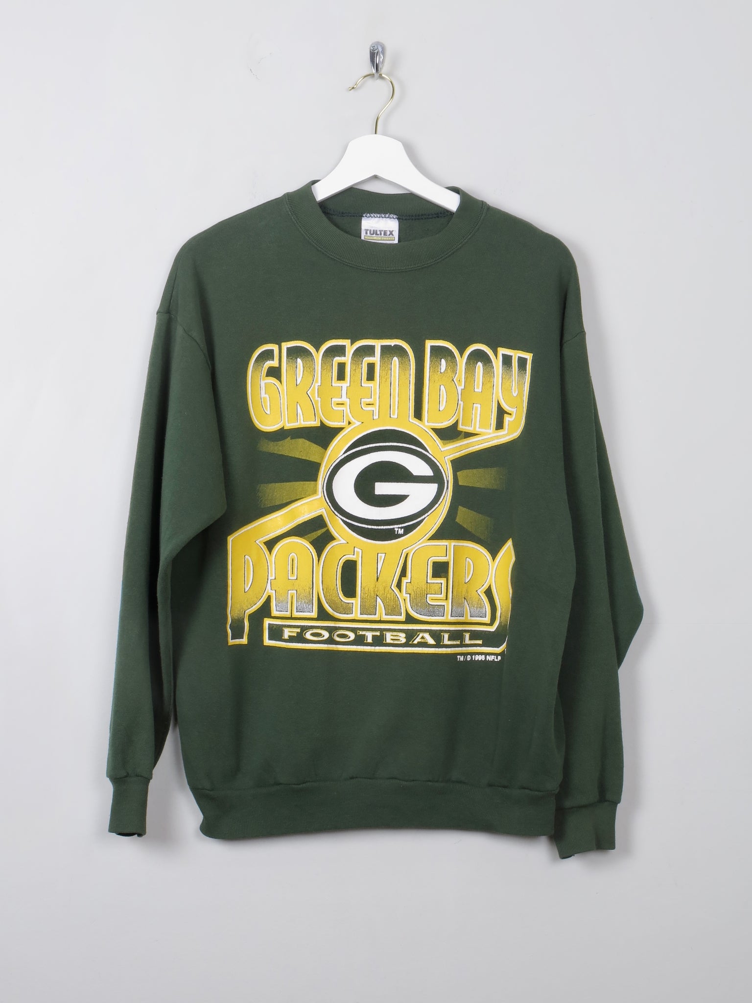 Vintage Green Bay Packers Sweatshirt S - The Harlequin