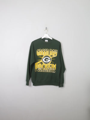 Vintage Green Bay Packers Sweatshirt S - The Harlequin