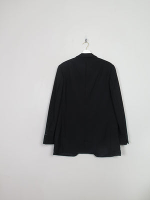 Men's Vintage Black Tuxedo Jacket 40" Long length