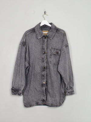 Women's Vintage Style American Vintage Denim Shirt M/L
