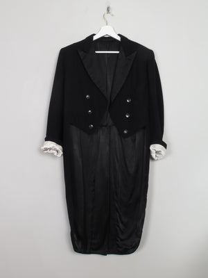 Vintage Black Evening Tails S/38