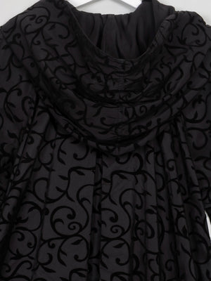 Vintage Women's Hooded Cape Coat S-L