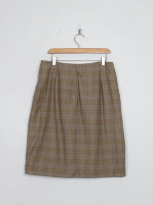 Women's Vintage Brown Suit L