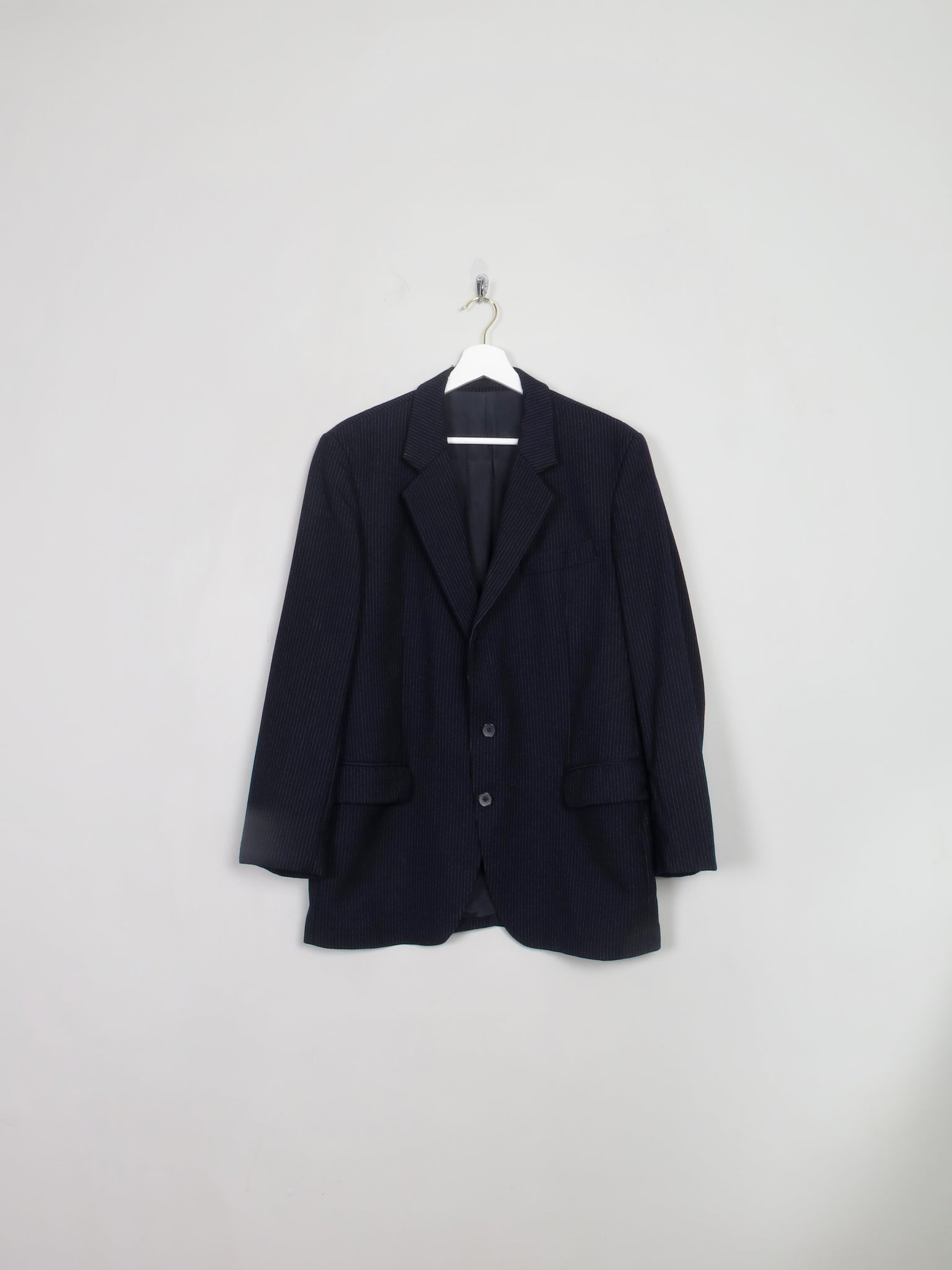 Men's Vintage Navy Pinstripe Jacket 40’