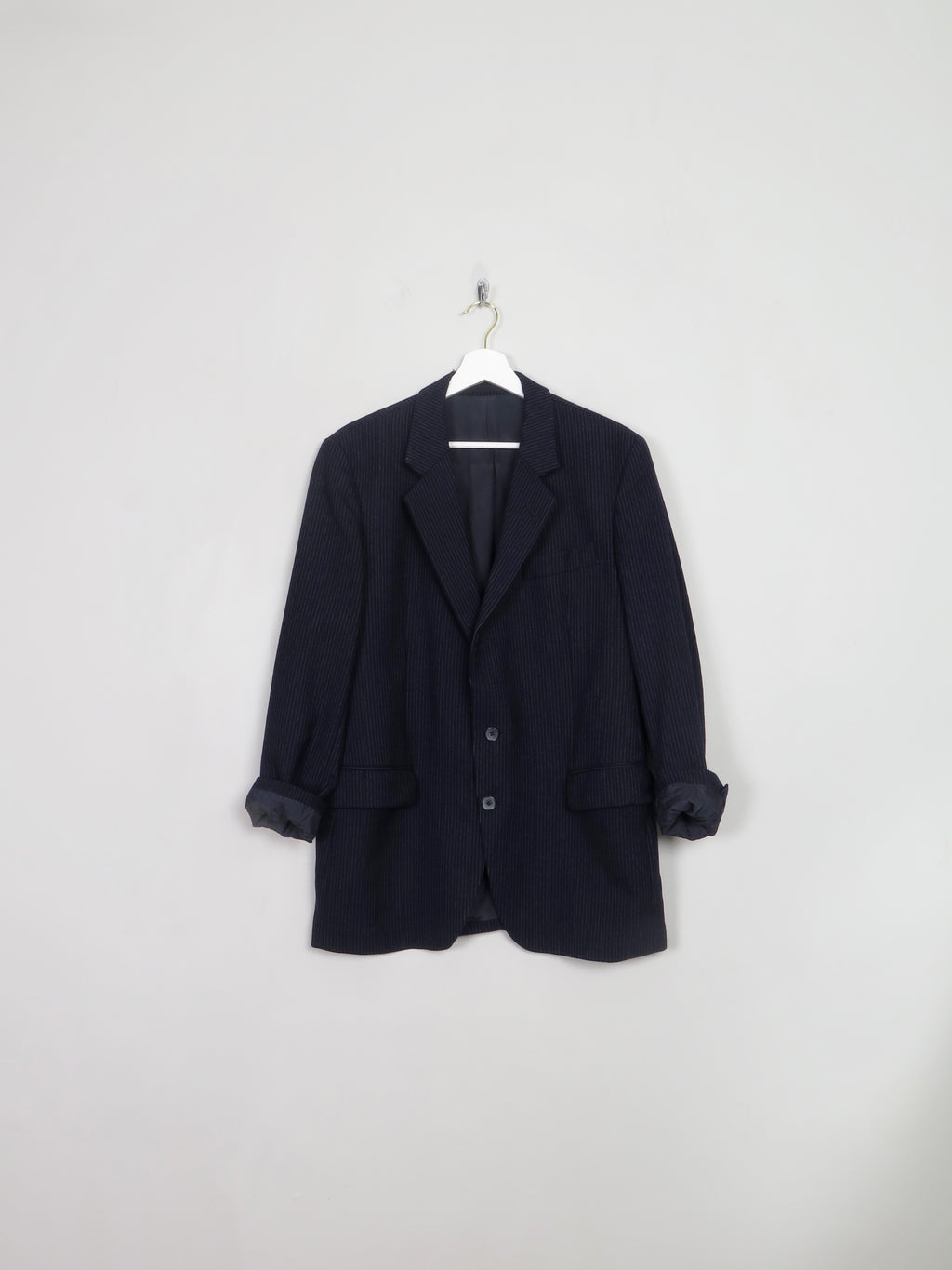 Men's Vintage Navy Pinstripe Jacket 40’