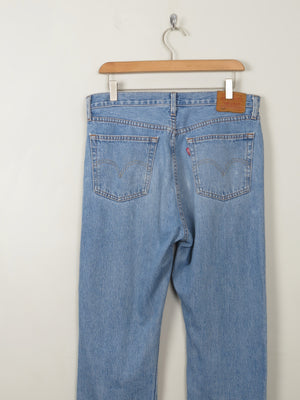 Men's Blue Levi's 501 Jeans 32" 30L - The Harlequin