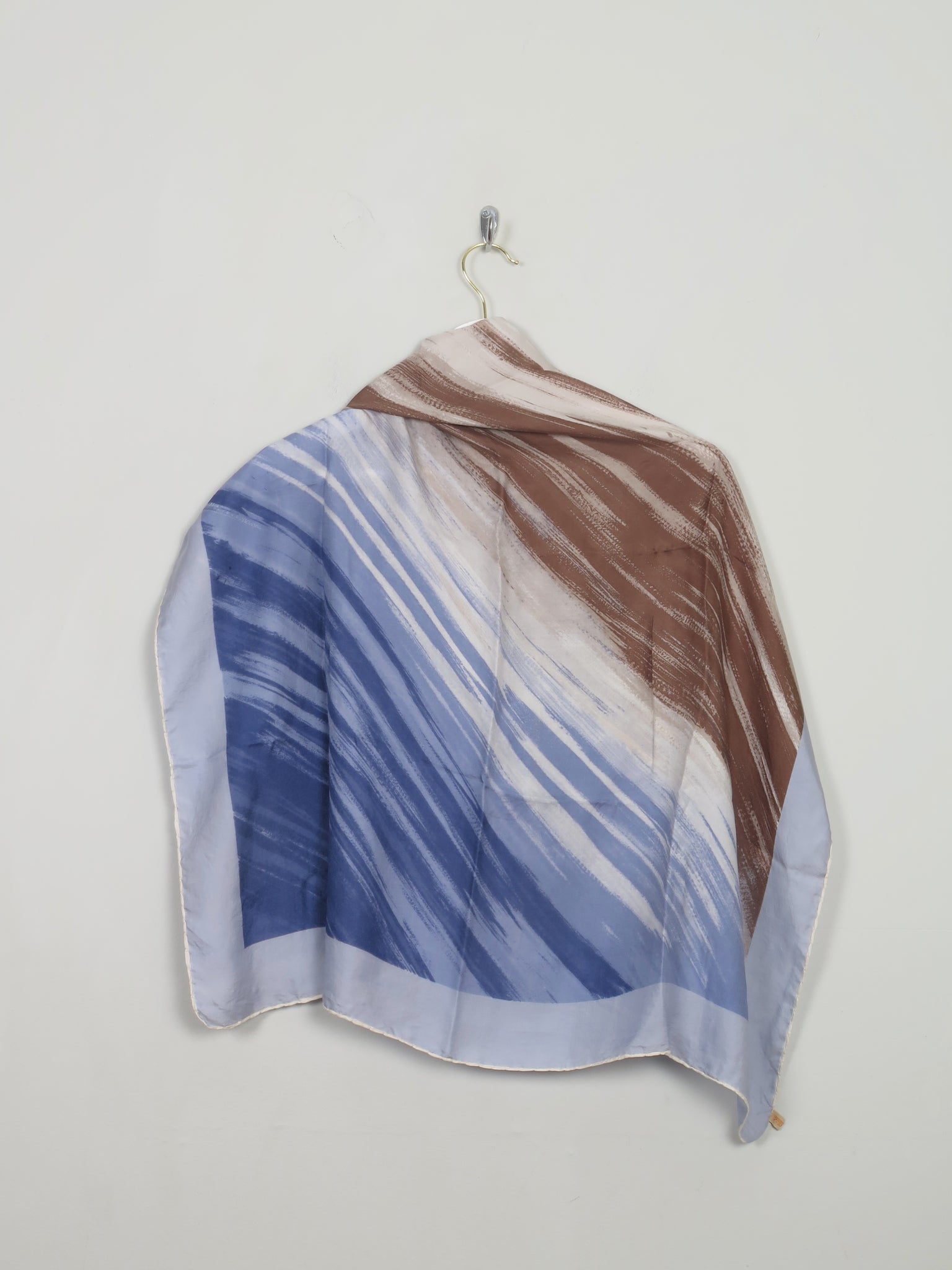 Women's Vintage Silk Square Scarf - The Harlequin