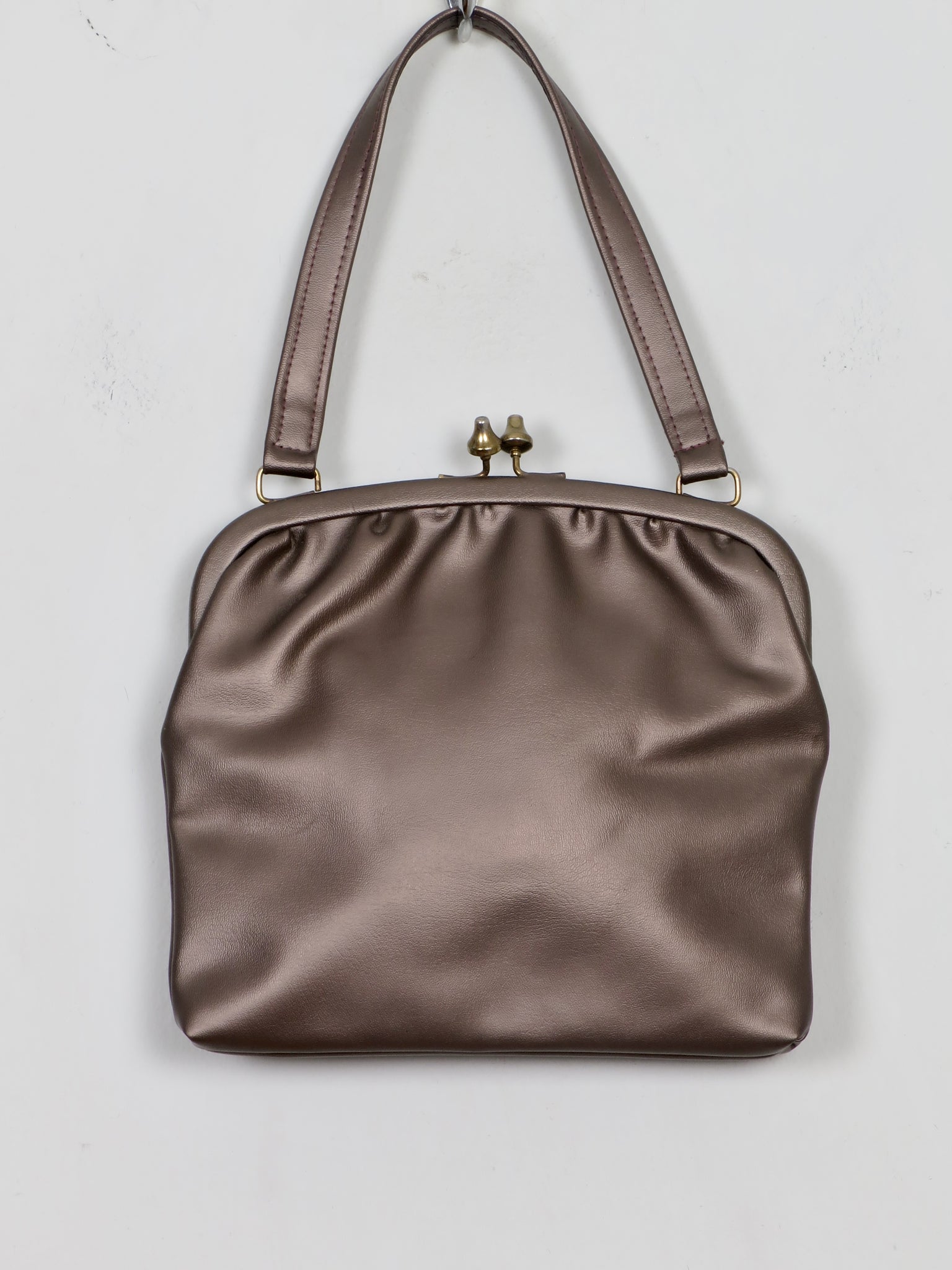 Women's Vintage Bronze Handbag - The Harlequin