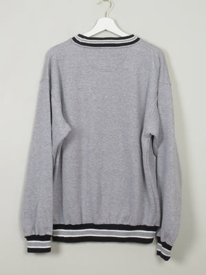 Men's Grey Vintage Sweatshirt M - The Harlequin