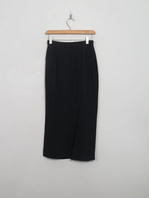 Women's Vintage Black Aquascutum Pencil Skirt 26" XS - The Harlequin