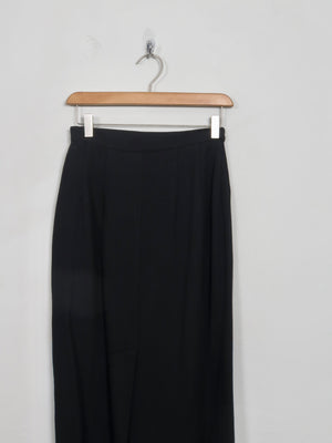 Women's Vintage Black Aquascutum Pencil Skirt 26" XS - The Harlequin