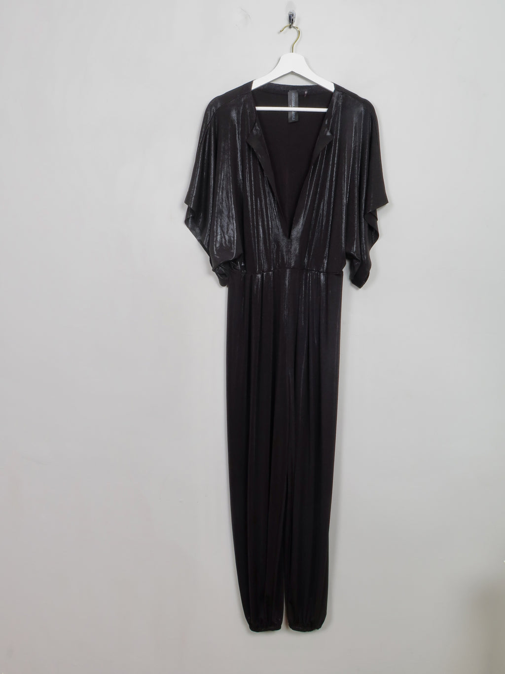 Vintage Style Black Norma Kamali Jumpsuit M