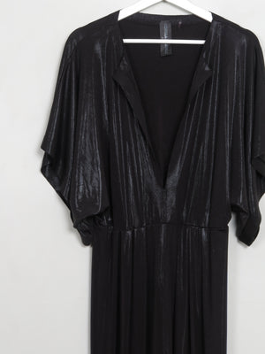Vintage Style Black Norma Kamali Jumpsuit M - The Harlequin