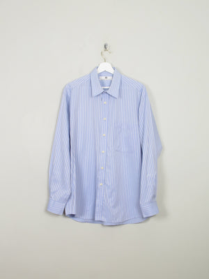 Men's Vintage Pierre Balmain Blue Shirt L - The Harlequin