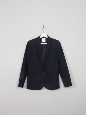 Women's Navy Sandro Jacket XS/36 - The Harlequin